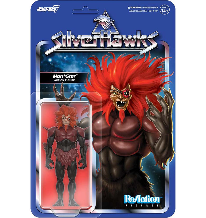 Super7 SilverHawks Reaction Figures Wave 01 - Mon*Star (Pre-Transformation)