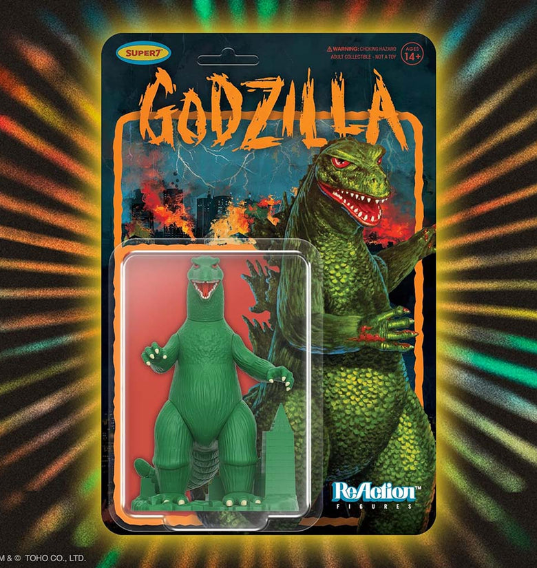 Super7 Toho Reaction Figures - Godzilla (Model Kit on Card)