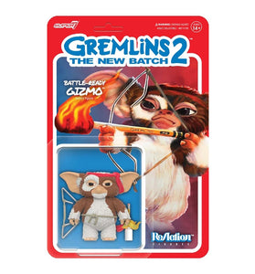 Super7 ReAction Gremlins Wave 02 - Gizmo (Listo para Batallar)