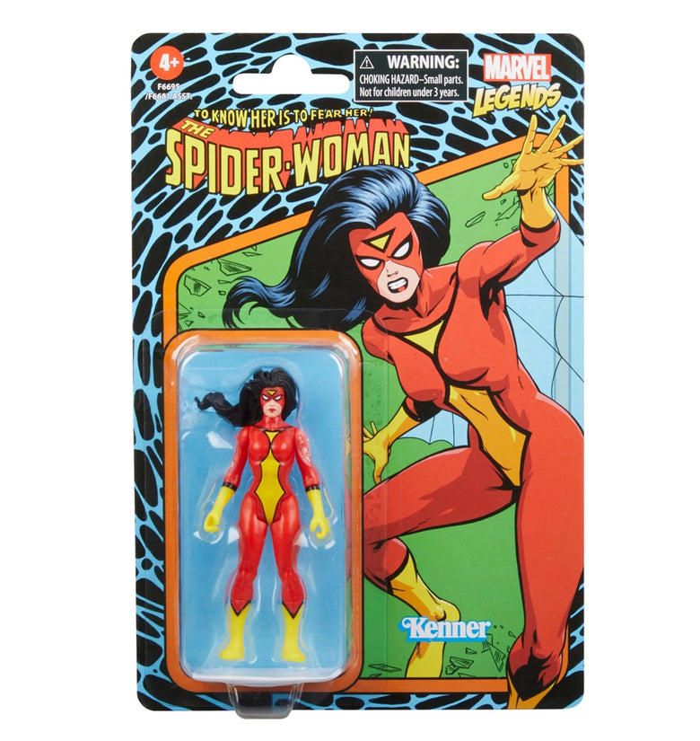 Marvel Legends - Spiderwoman - Colección Retro 375 F6695