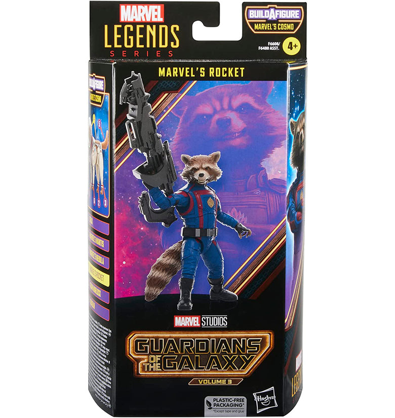 MARVEL LEGENDS GUARDIANS OF THE GALAXY VOL 3 MARVEL'S ROCKET F6608