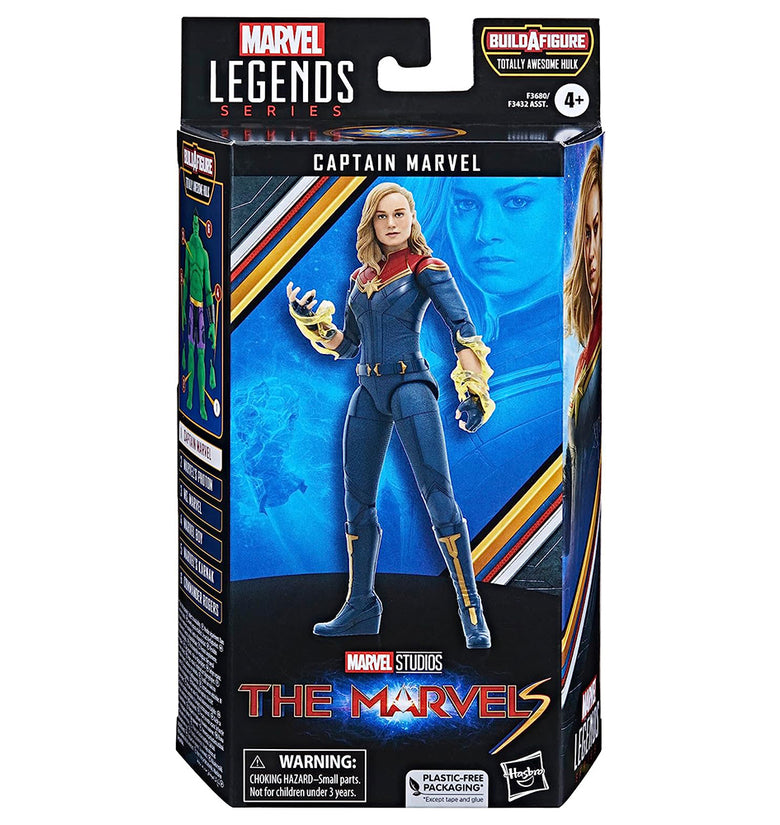CAPITANA MARVEL - MARVEL LEGENDS (BAF TOTALLY AWESOME HULK) F3680