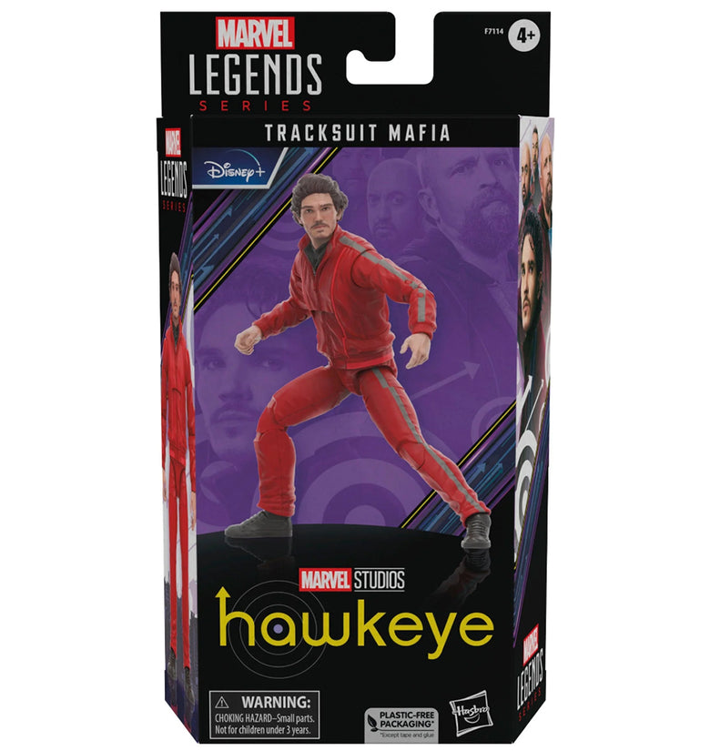 MARVEL LEGENDS HAWKEYE'S TRACKSUIT MAFIA F7114