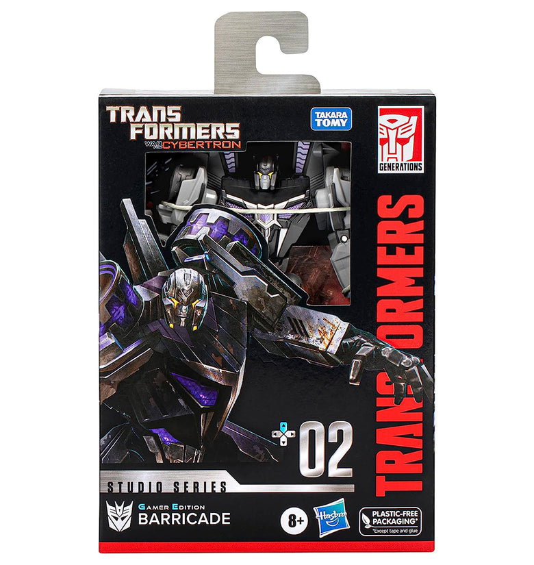 TRAANSFORMERS GEN STUDIO SERIES DLX WFC BARRICADE F7234