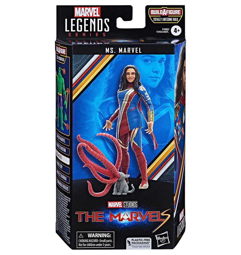 MISS MARVEL - MARVEL LEGENDS (BAF TOTALLY AWESOME HULK) F3682