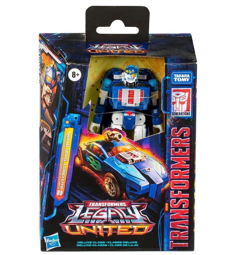 Transformers Legacy United Deluxe Class Robots in Disguise 2001 Universe Autobot Side Burn  F8538