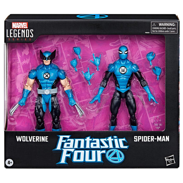Marvel Legends Series Wolverine y Spider-Man F9051