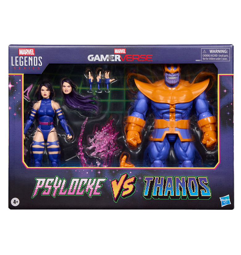 Marvel Legends Series Thanos vs Psylocke - MARVEL vs CAPCOM G0621