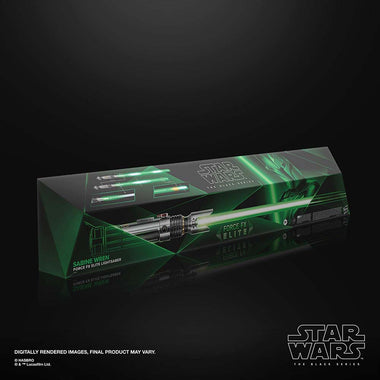 Star Wars The Black Series Force FX Elite Sable de luz Sabine Wren F9177