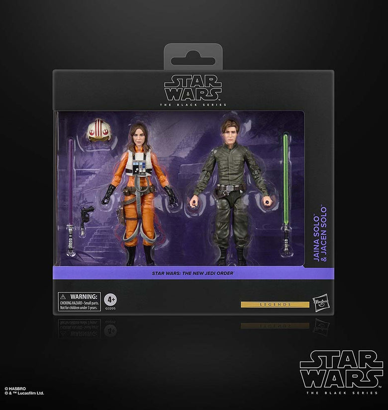 Star Wars The Black Series Jaina Solo & Jacen Solo G3205