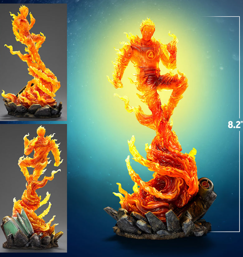 Human Torch - Iron Studios by Hot Toys