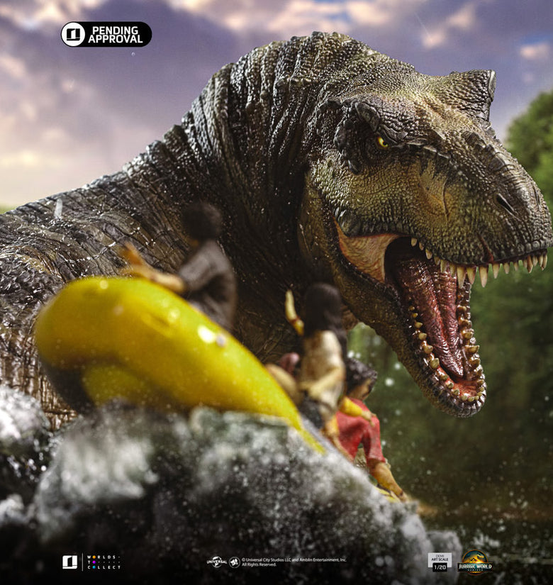 T-Rex River Attack - Iron Studios by Hot Toys