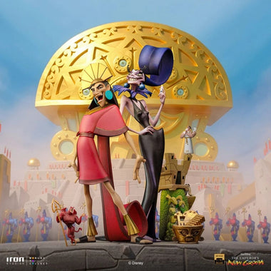 Kuzco & Yzma – The Emperor’s New Groove – Deluxe Art Scale 1/10 – Iron Studios