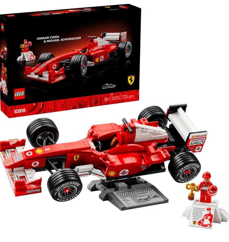 Lego Ferrari F2004 And Michael Schumacher 11375