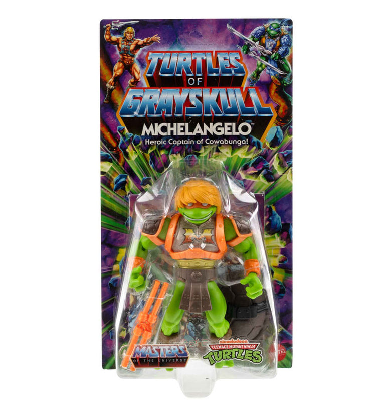 Masters of the Universe Turtles of Grayskull Michelangelo de 5.5