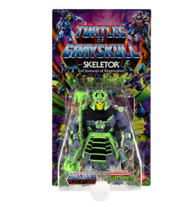 Master Of The Universe Turtles Of Grayskull De 5.5 Skeletor Evil Samurai of Destruction