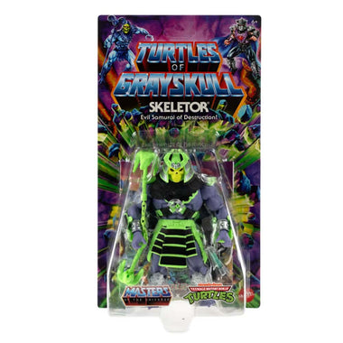 Master Of The Universe Turtles Of Grayskull De 5.5 Skeletor Evil Samurai of Destruction