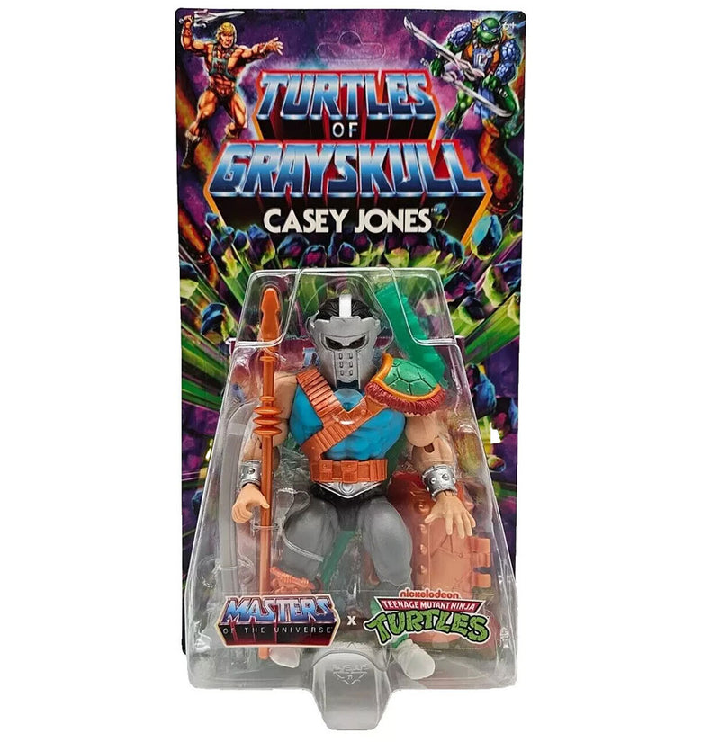 Masters of the Universe Turtles of Grayskull Casey Jones de 5.5