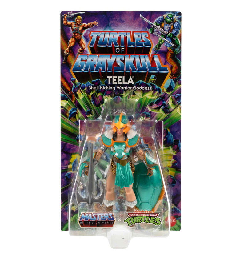 Masters of the Universe Turtles of Grayskull Teela de 5.5