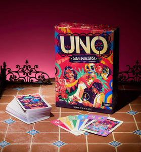 UNO Canvas Día de Muertos Card Game HYH47