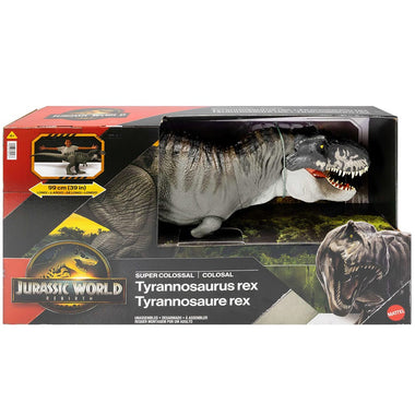 Jurassic World Dinosaurio de Juguete Rebirth Super Colossal T. Rex JGB52
