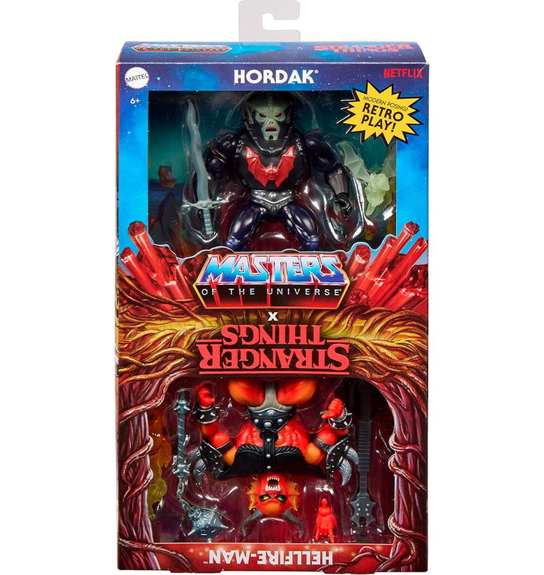 Masters of the Universe x Stranger Things Hordak Pack JHG81