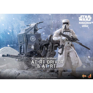 Imperial Remnant AT-RT Driver™ and AT-RT™ Sixth Scale Figure Set by Hot Toys
