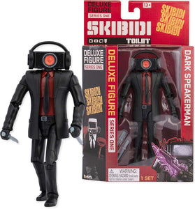 SKIBIDI Toilet Deluxe Figure Series One Dark Speakerman 185906