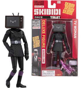 SKIBIDI Toilet Deluxe Figure Series One TV Woman 185906