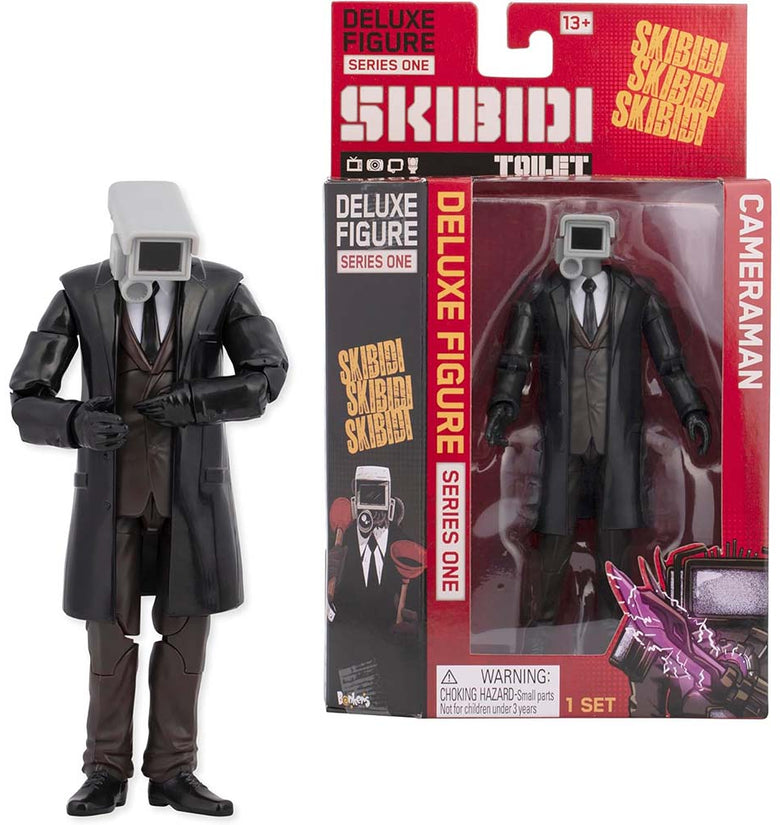 SKIBIDI Toilet Deluxe Figure Series One Cameraman 185906
