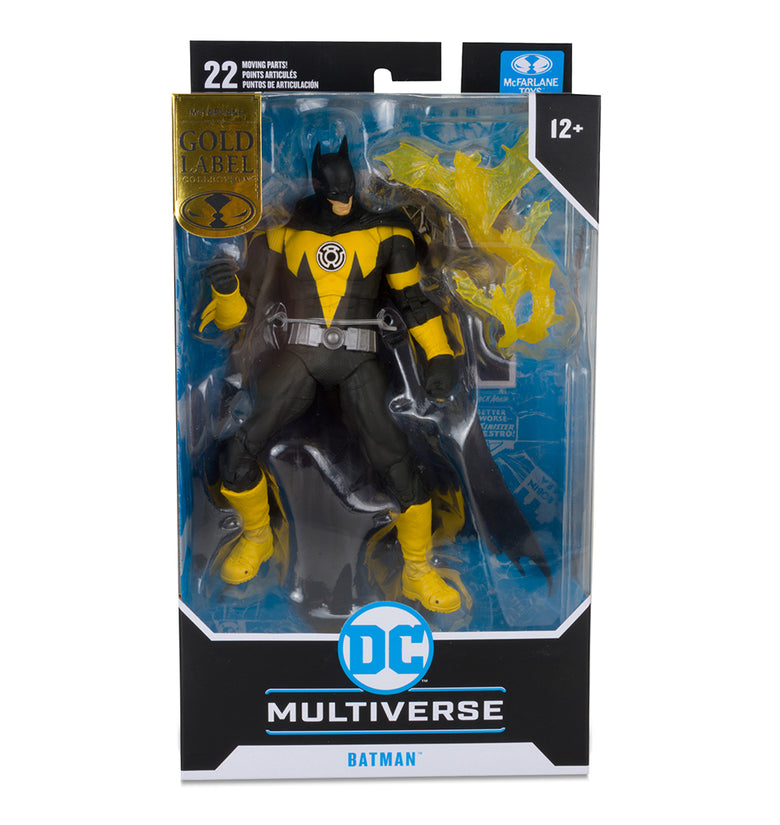 MCFARLANE DC MULTIVERSE 7IN - BATMAN (SINESTRO CORPS)(GOLD LABEL) 6069686