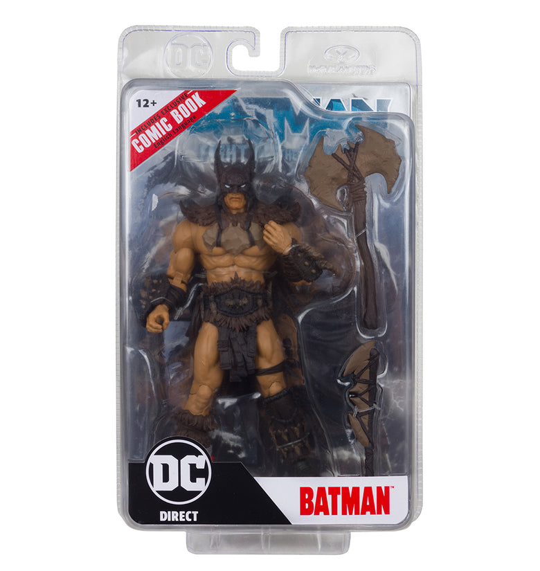 MCFARLANE DC DIRECT 7IN WITH COMIC - BATMAN WV4 - BATMAN 6069720