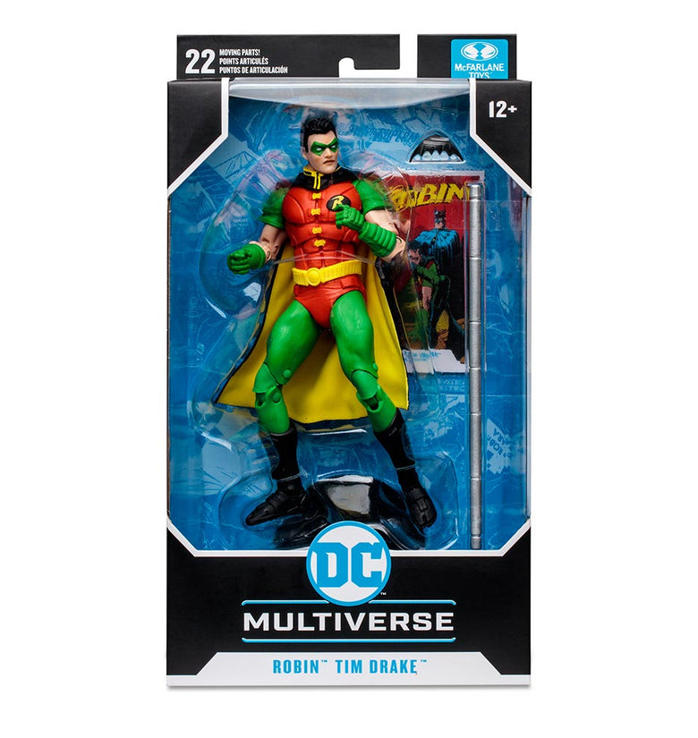 DC Multiverse Robin Tim Drake (Robin: Reborn) 7in Figura de acción McFarlane Toys 15299