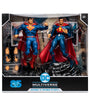 DC Multiverse Superman vs Superman of Earth-3 con Atomica 7in Figure 2pk McFarlane Toys 15749