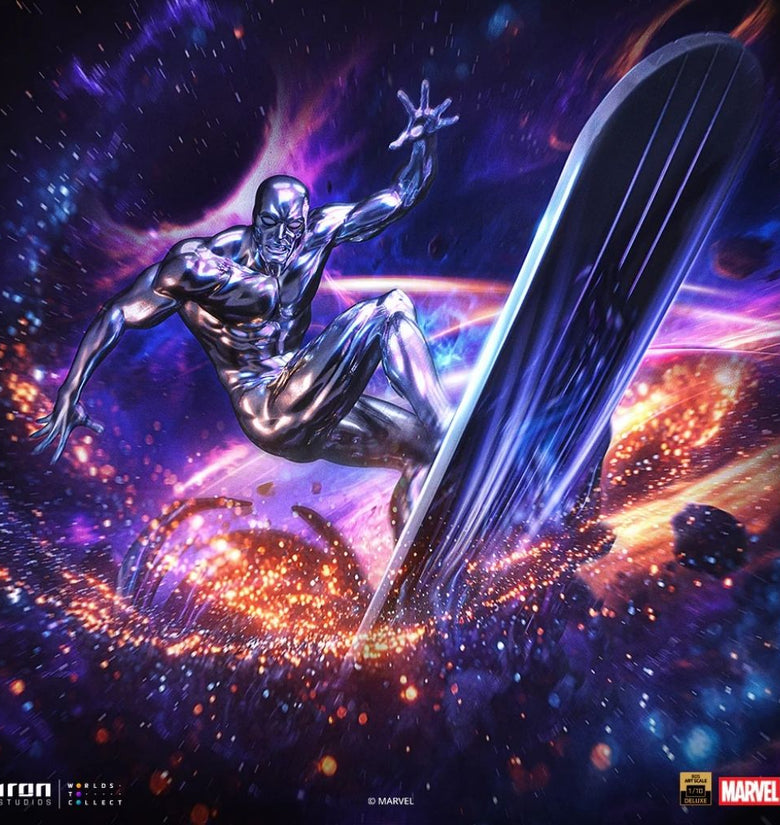 Silver Surfer Deluxe – Infinity Gauntlet Diorama – BDS Art Scale 1/10 - Iron Studios