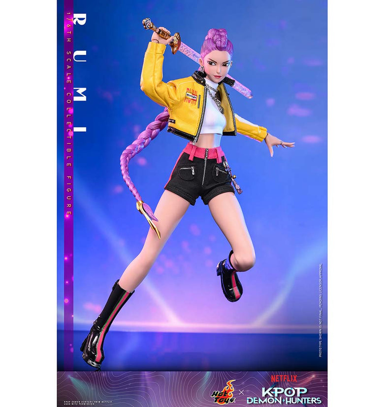 KPop Demon Hunters Rumi Sixth Scale Figure by Hot Toys