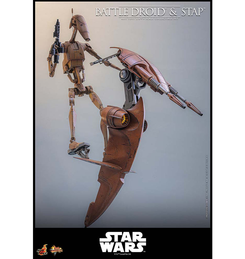 Battle Droid™ & STAP™ Sixth Scale Figure Set Hot Toys