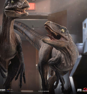 Raptors at the Kitchen's Door - Jurassic Park - Art Scale 1/10 - Iron Studios