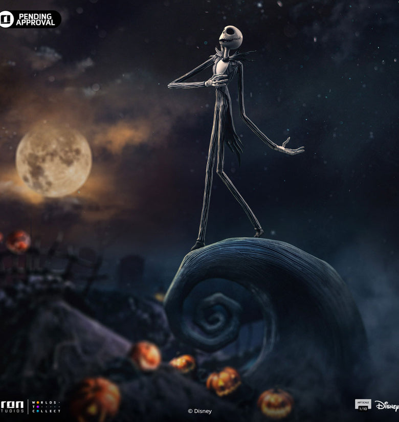 Jack and Sally - Nightmare Before Christmas - Art Scale 1/10 - Iron Studios