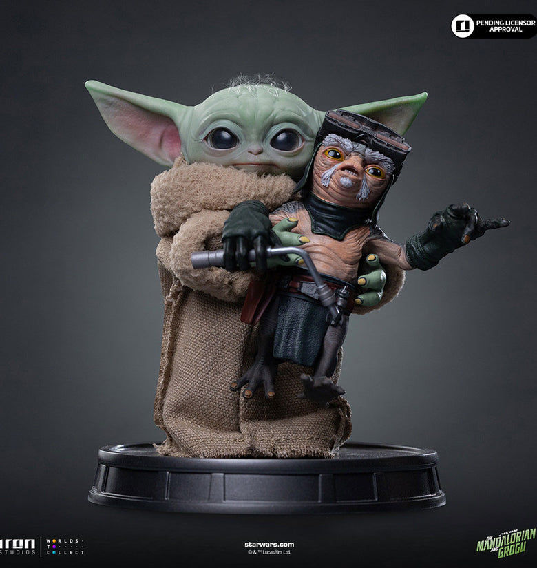 Grogu (No Squeezy) - The Mandalorian and Grogu Movie - Legacy Replica 1/4 - Iron Studios