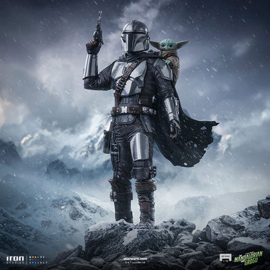 The Mandalorian and Grogu - The Mandalorian and Grogu Movie - Art Scale 1/10 - Iron Studios