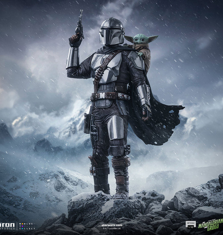 The Mandalorian and Grogu - The Mandalorian and Grogu Movie - Art Scale 1/10 - Iron Studios