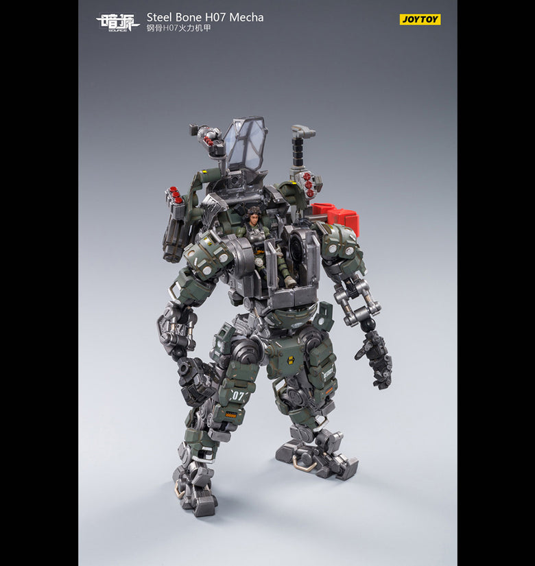 Joy Toy - Steel Bone H07 Fire Power Mecha (Olive Green) 1/24