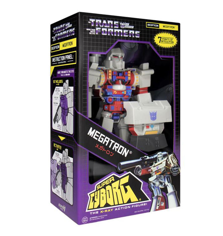 Super 7 - Transformers Super Cyborg - Megatron