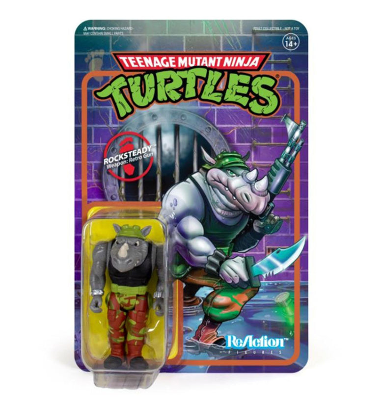 Super 7 Teenage Mutant Ninja Turtles - Rocksteady