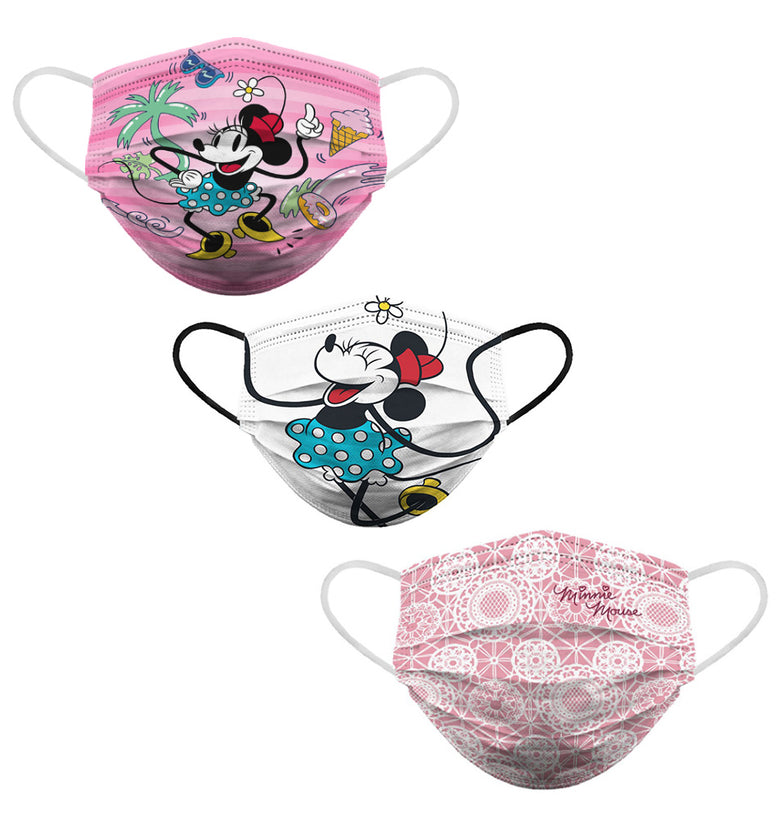 Cubre Bocas 3 Pack - Disney Minnie Mouse (Adulto)