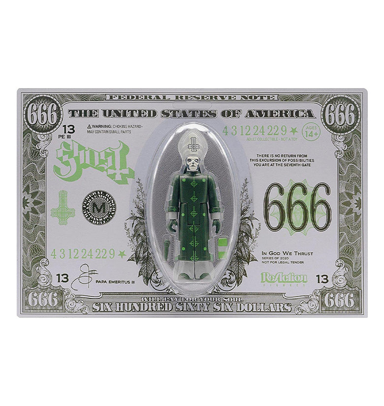 Super 7 Ghost Mummy Dust - Papa Emeritus III