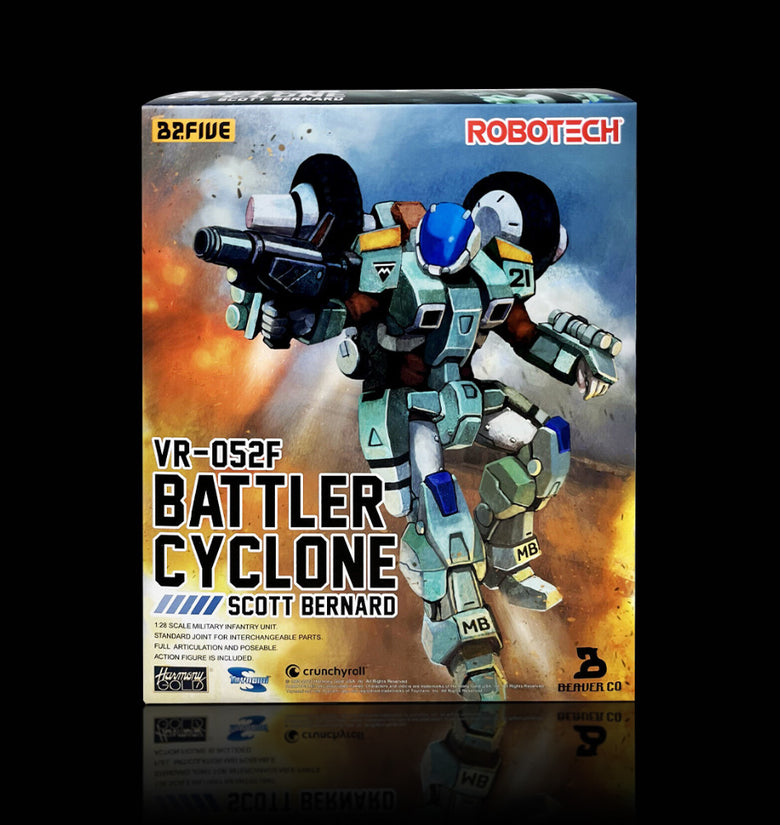 Robotech Mospeada Transformable Cyclone VR-052F - Scott Bernard 1/28