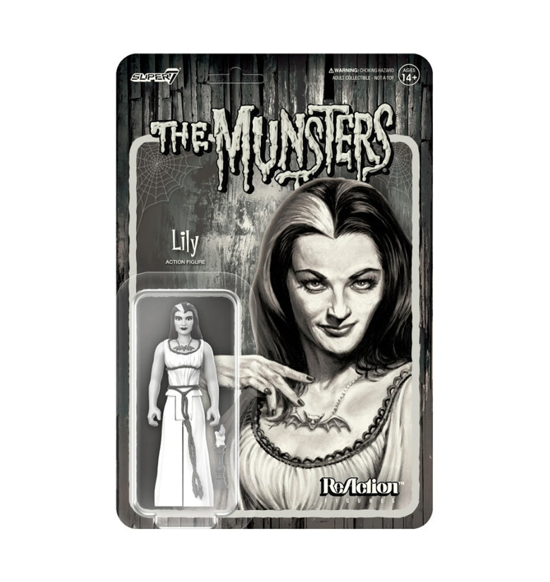 Super 7 - The Munsters - Lily (Grayscale)