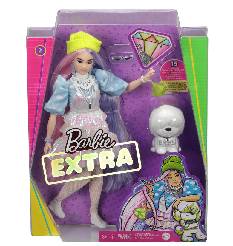 Barbie Extra #2 - Gorro Verde GRN27